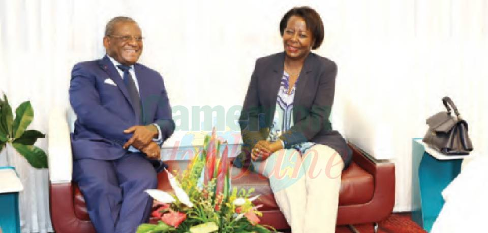 Visite de Louise Mushikiwabo: Débriefing avant le départ