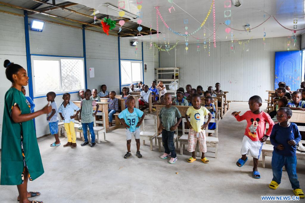Ndoumale today boasts its first school, thanks to China-Cameroon cooperation (Photo courtesy Xinhua). Ndoumale today boasts its first school, thanks to China-Cameroon cooperation (Photo courtesy Xinhua).