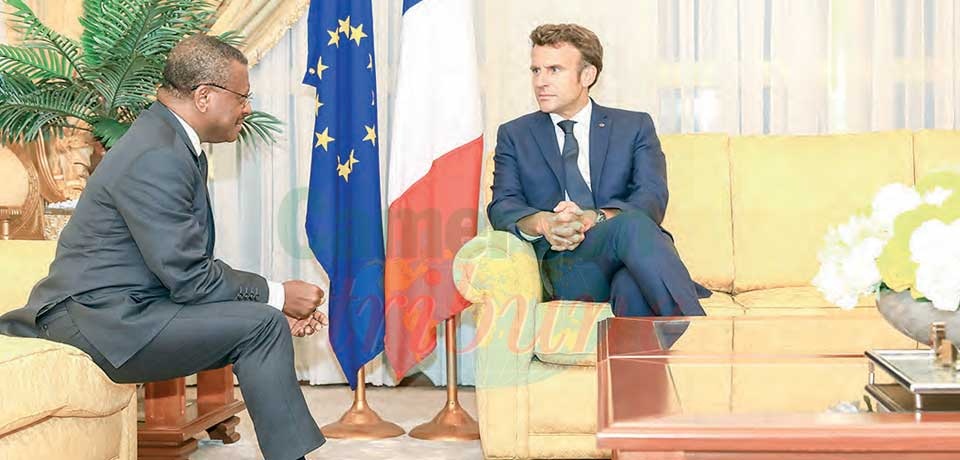 Le président français a achevé hier soir, une visite officielle de 48 h, à l’invitation du président de la République, Paul Biya.