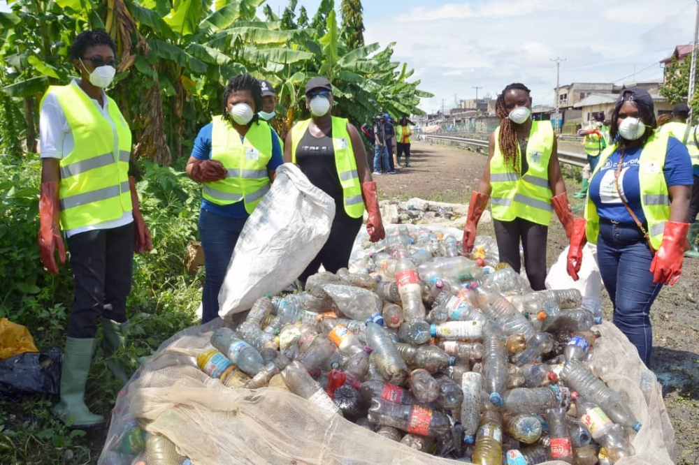 Children can be sensitized on sorting out household refuse and on recycling plastics.