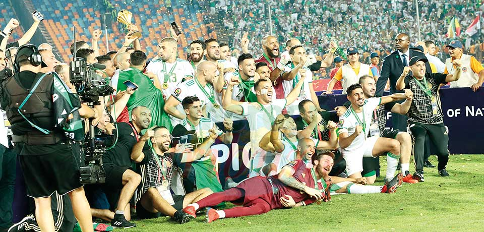 Algeria is defending champion.