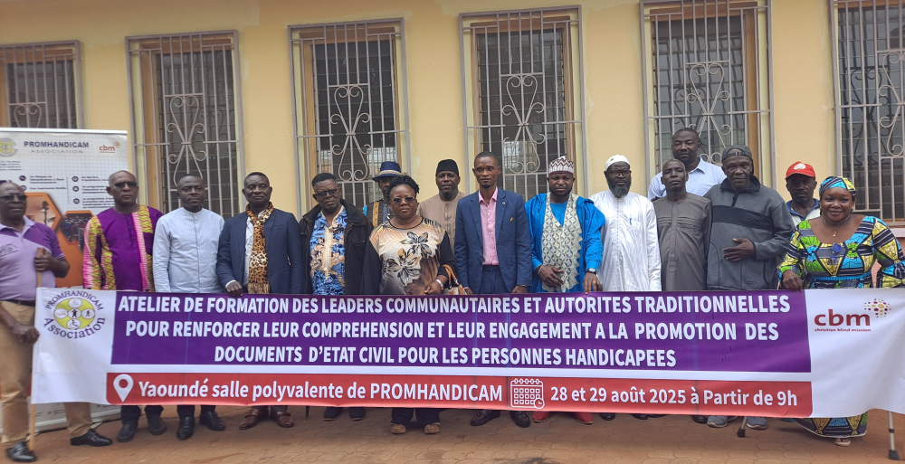 Every disabled person must be recognized by society and benefit from all what society offers.