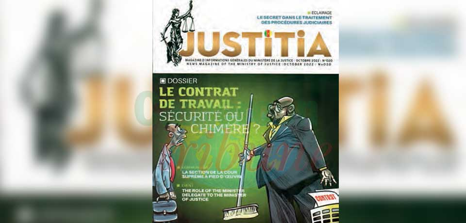 Ministry of Justice : Magazine Captures Activities