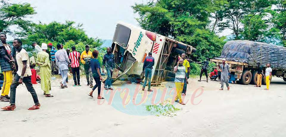 Axe Ngaoundéré-Garoua : un accident fait 11 morts Axe Ngaoundéré-Garoua : un accident fait 11 morts