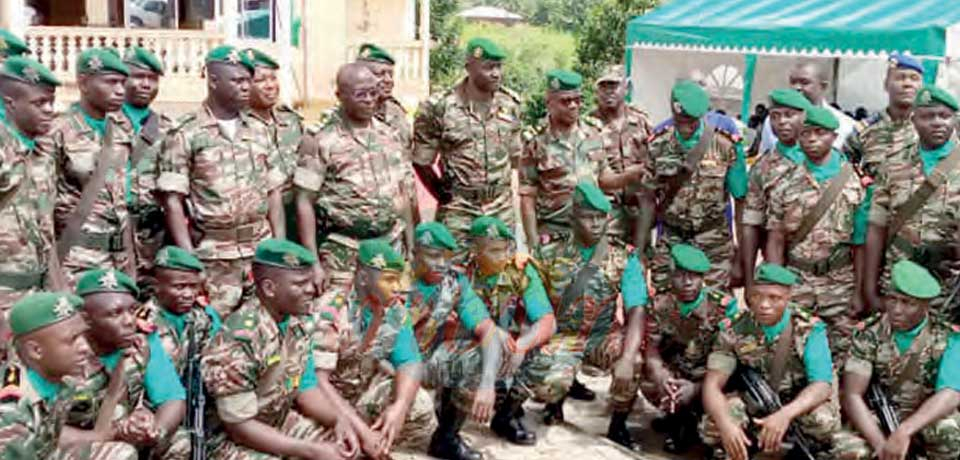Bamenda : Epaulettes At 51st Engineering Regiment