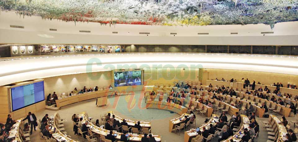Human Rights Council : Cameroon Re-elected For Second Mandate