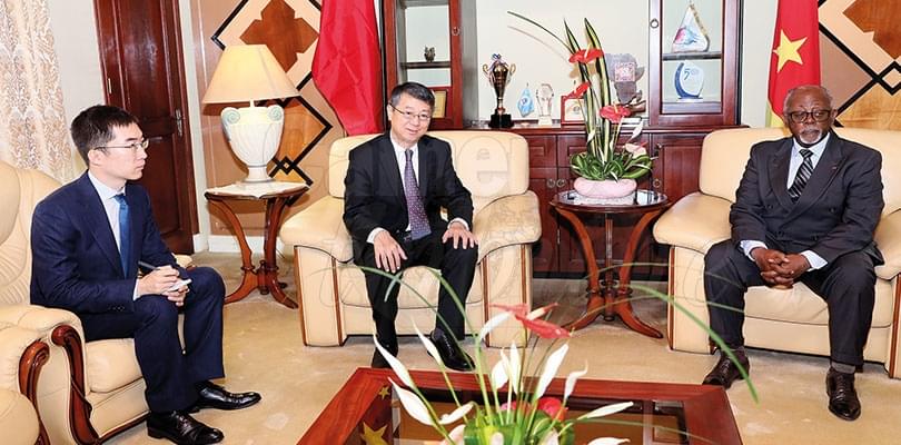 Diplomacy: Mbella Mbella Receives Two Ambassadors
