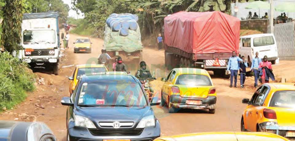 Pénétrante Est de Yaoundé : dur, dur, de circuler Pénétrante Est de Yaoundé : dur, dur, de circuler