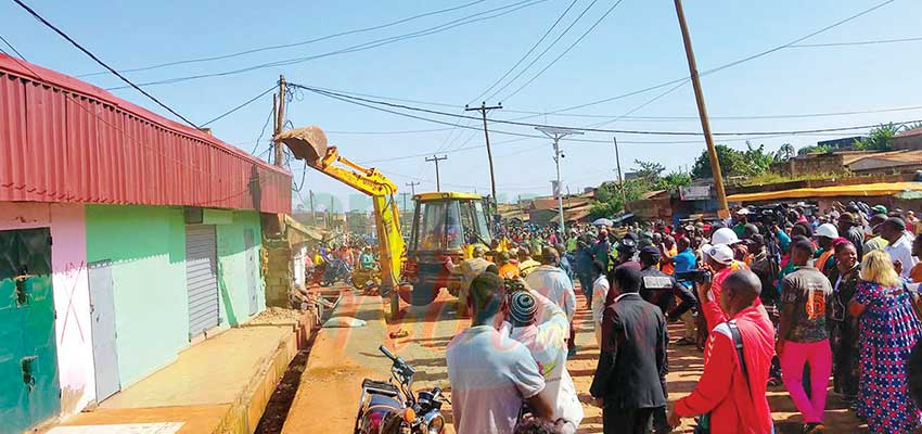 Bafoussam :   près d’une cinquantaine de maisons détruites