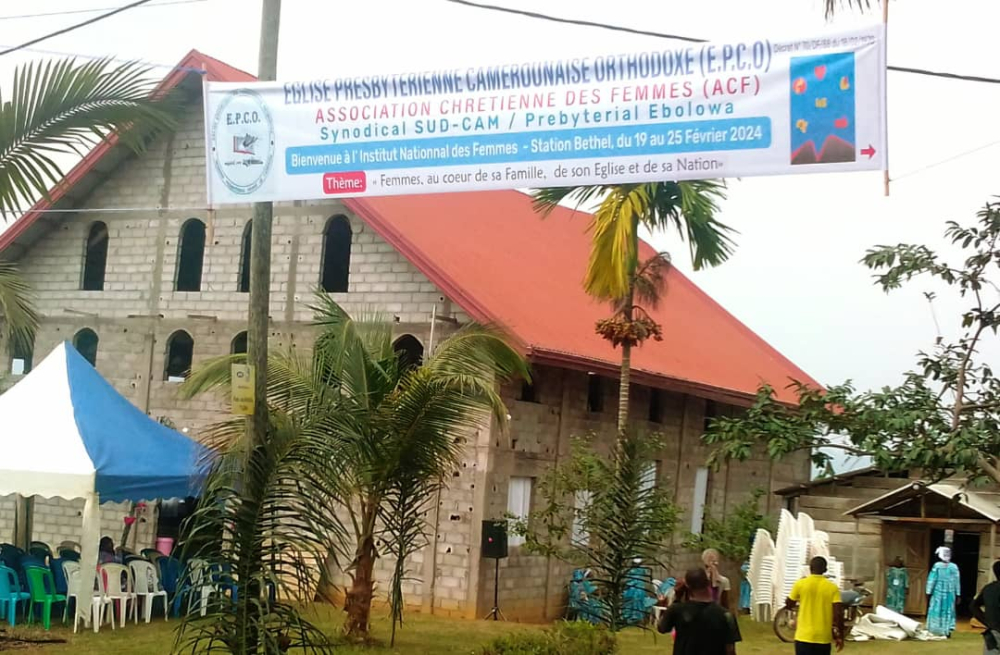 Les vertus de la paix, de l’ordre dans l'Église et du vivre-ensemble familiale, dominent les assises de l'Institut national des femmes de l’Église presbytérienne camerounaise orthodoxe (Epco), qui se tiennent depuis le 19 février dernier et ce, jusqu’au Les vertus de la paix, de l’ordre dans l'Église et du vivre-ensemble familiale, dominent les assises de l'Institut national des femmes de l’Église presbytérienne camerounaise orthodoxe (Epco), qui se tiennent depuis le 19 février dernier et ce, jusqu’au