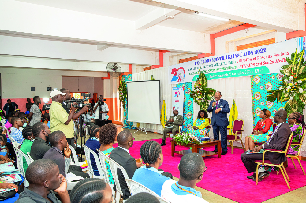 Cameroon Month Against AIDS : African Synergy Sensitises Youths In Yaounde Cameroon Month Against AIDS : African Synergy Sensitises Youths In Yaounde