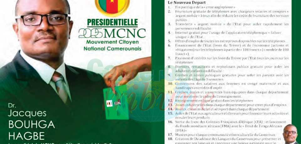 Jacques Bouhga Hagbe: Un nouveau départ pour le Cameroun