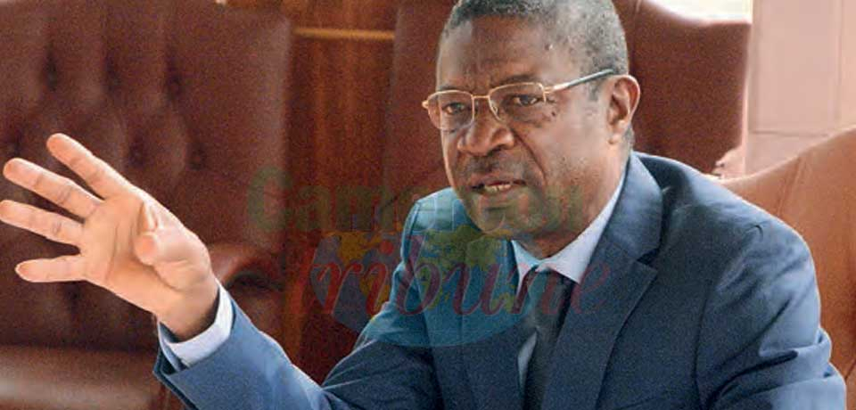 Luc Messi Atangana, maire de la ville de Yaoundé. Luc Messi Atangana, maire de la ville de Yaoundé.