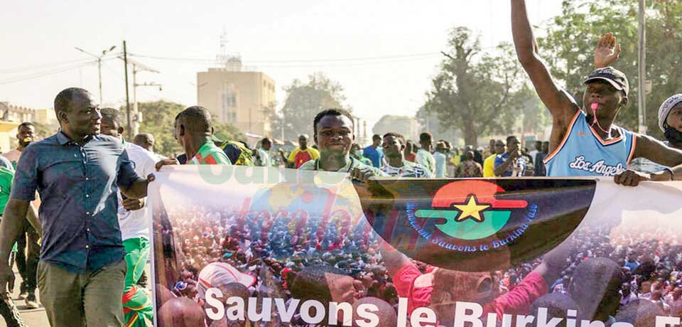Des manifestations à Ouagadougou.