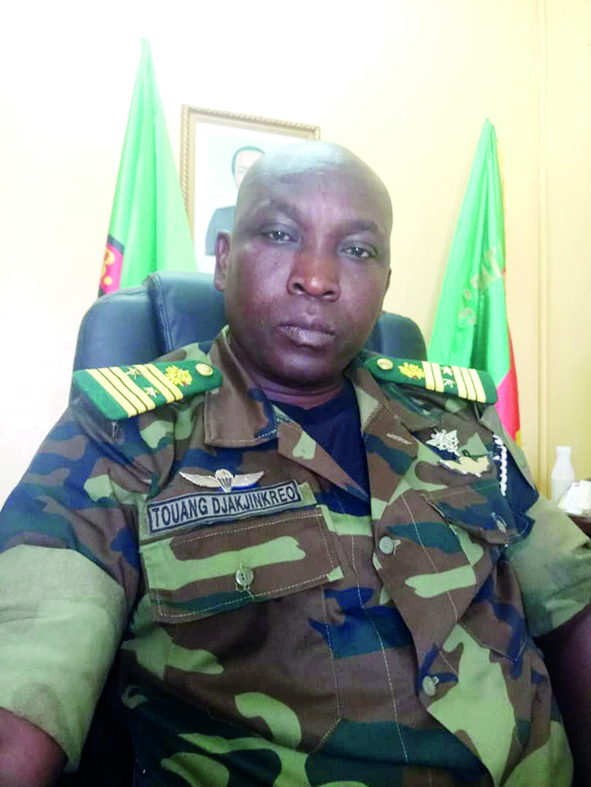 Colonel Touang Djakjinkréo Gabriel, commandant le 5e Bir de l’Adamaoua.