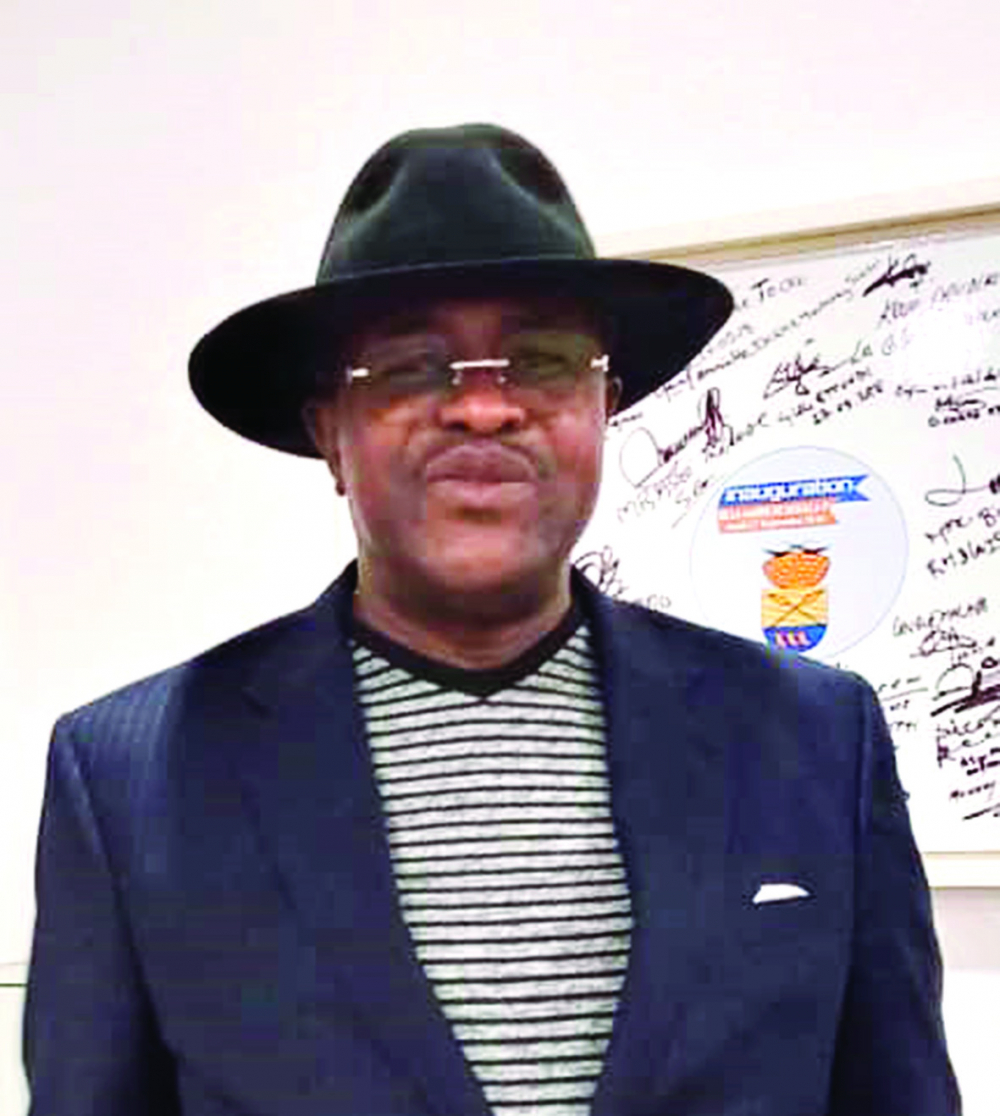Jean- Jacques Lengue Malapa, maire de la commune de Douala 1er. Jean- Jacques Lengue Malapa, maire de la commune de Douala 1er.
