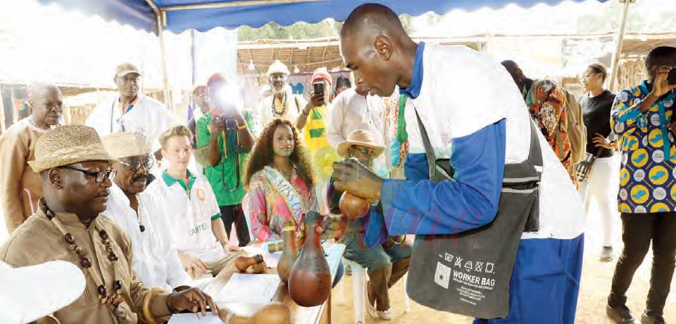 Concours du meilleur couteau : Étienne Ntang, le vigneron mbamois