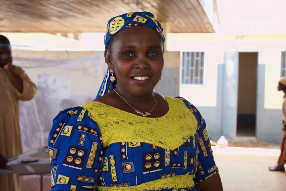 Fadimatou Falmata: “I love my work because it enables me to regularly meet and assist people.” Fadimatou Falmata: “I love my work because it enables me to regularly meet and assist people.”