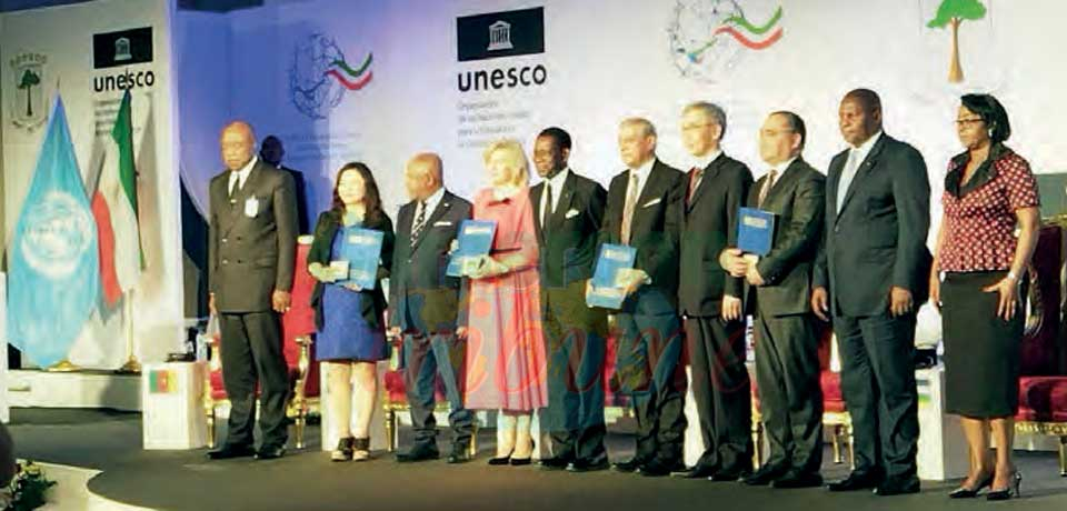 7e édition du prix Unesco-Guinée équatoriale : le Minac a représenté le chef de l’Etat 7e édition du prix Unesco-Guinée équatoriale : le Minac a représenté le chef de l’Etat