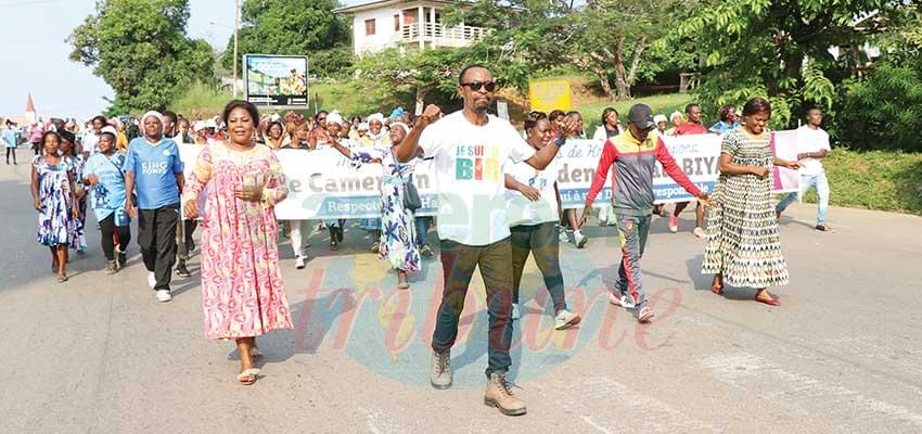 Les populations de Kribi de tout cœur avec Paul Biya.