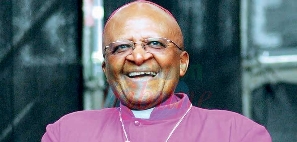 Desmond Tutu, in indefatigable freedom fighter. Desmond Tutu, in indefatigable freedom fighter.