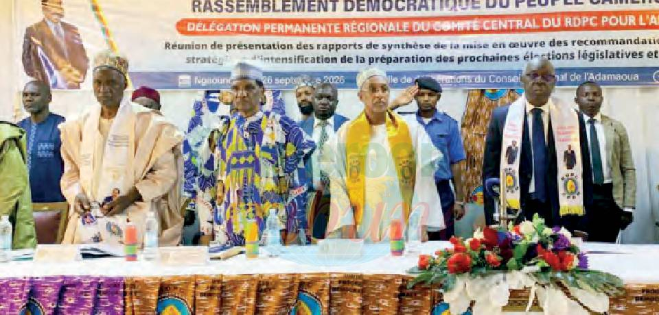 RDPC Adamaoua: Focus sur les prochaines élections