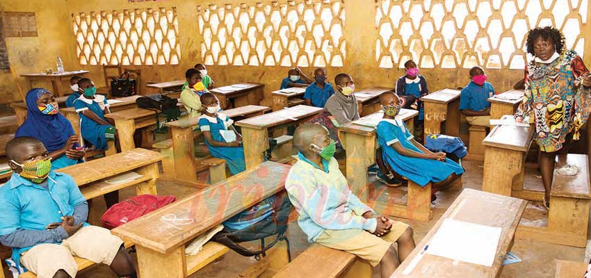 Ngaoundéré : des cache-nez mal ajustés à l’école