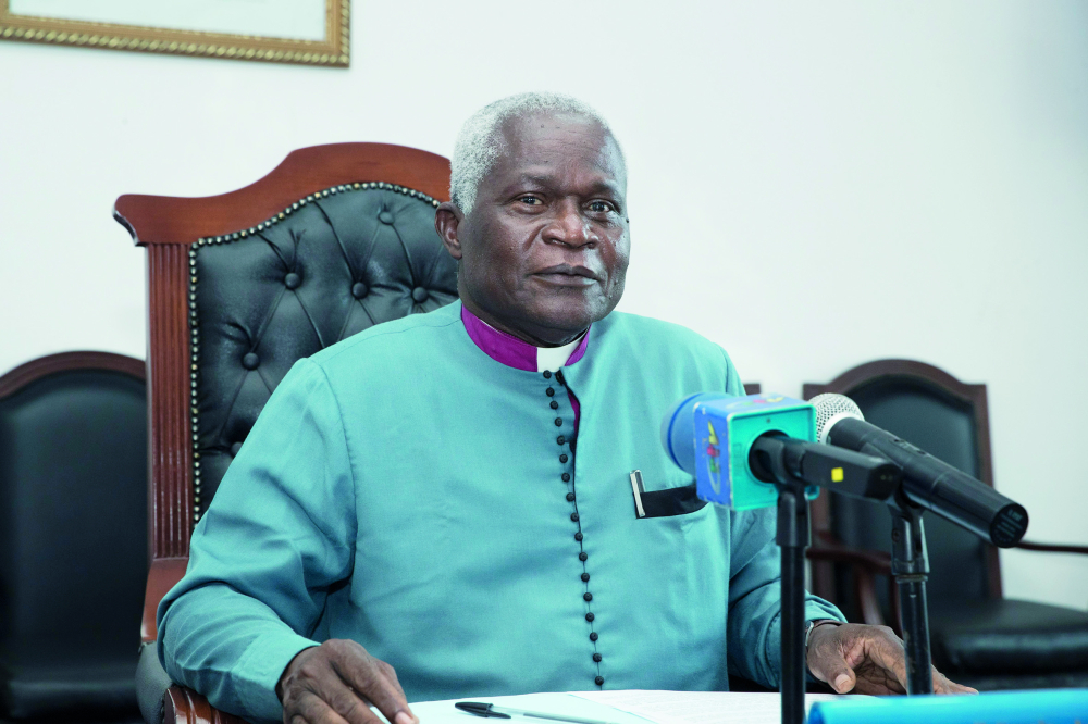 Rev Dr. Dieudonné Massi Gams, président de la Conac.