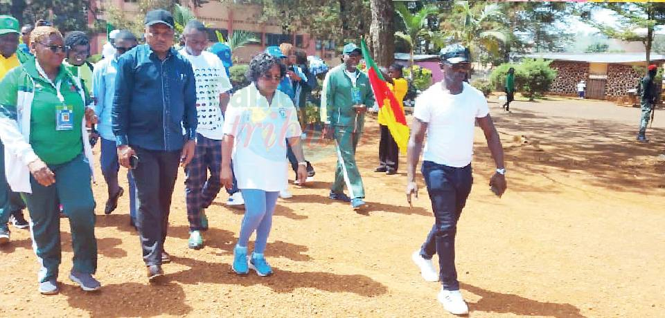 Jeux Fenassco Ligue A: Le ministre en visite d'inspection