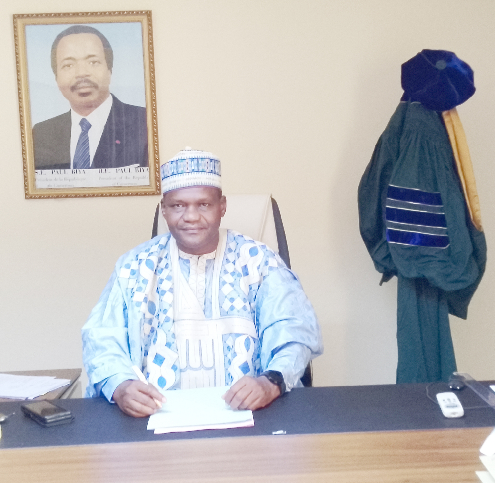 Pr. Mamoudou Abdoulmoumini, recteur de l’université de Ngaoundéré. Pr. Mamoudou Abdoulmoumini, recteur de l’université de Ngaoundéré.
