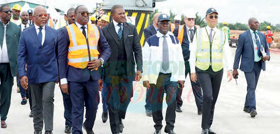 Terminal à bois de Douala : le quai polyvalent est opérationnel