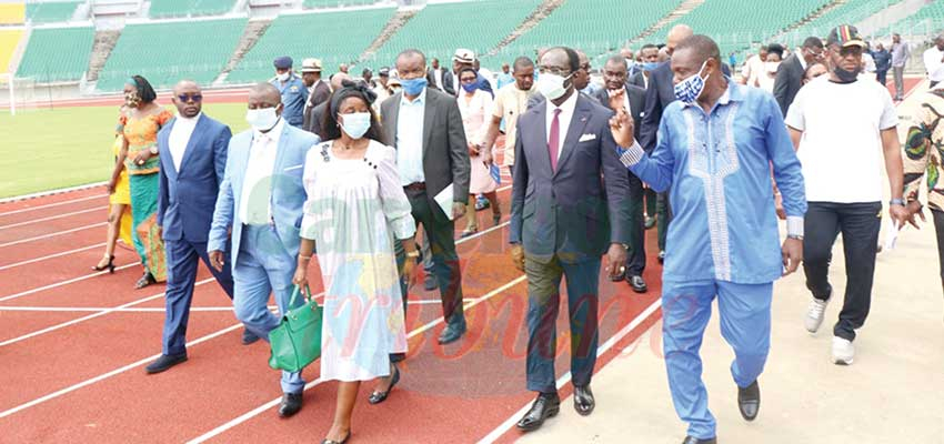 CHAN 2021 : le Minsep sur les sites de Douala CHAN 2021 : le Minsep sur les sites de Douala