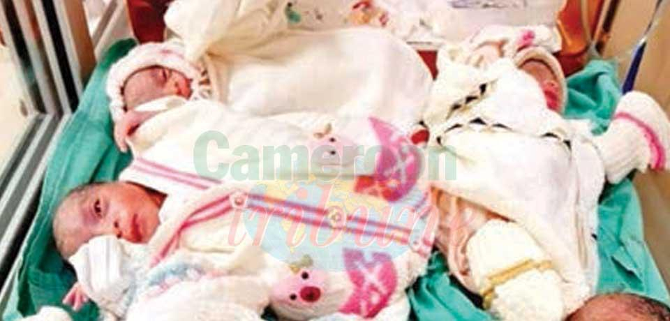 Yaoundé : elle accouche de quintuplés Yaoundé : elle accouche de quintuplés