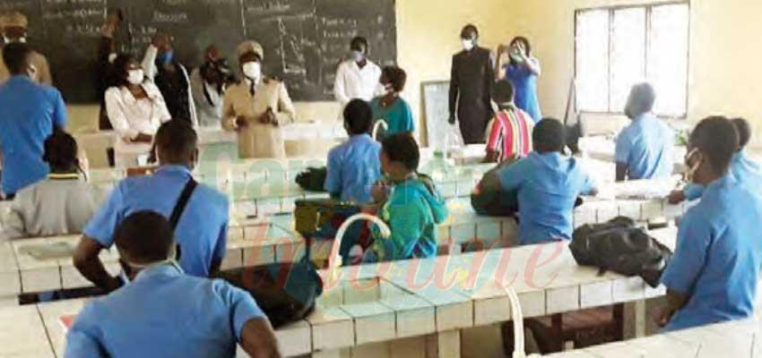 Buea : Social Distancing In Classes Marks School Resumption