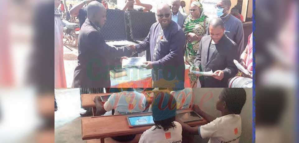 La remise des dons par la Fondation Orange a eu lieu mercredi dernier à Mbang-Foulbé dans le département de la Vina. La remise des dons par la Fondation Orange a eu lieu mercredi dernier à Mbang-Foulbé dans le département de la Vina.