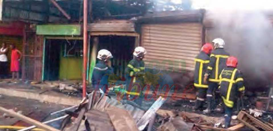 Marché Dakar : incendie au complexe commercial