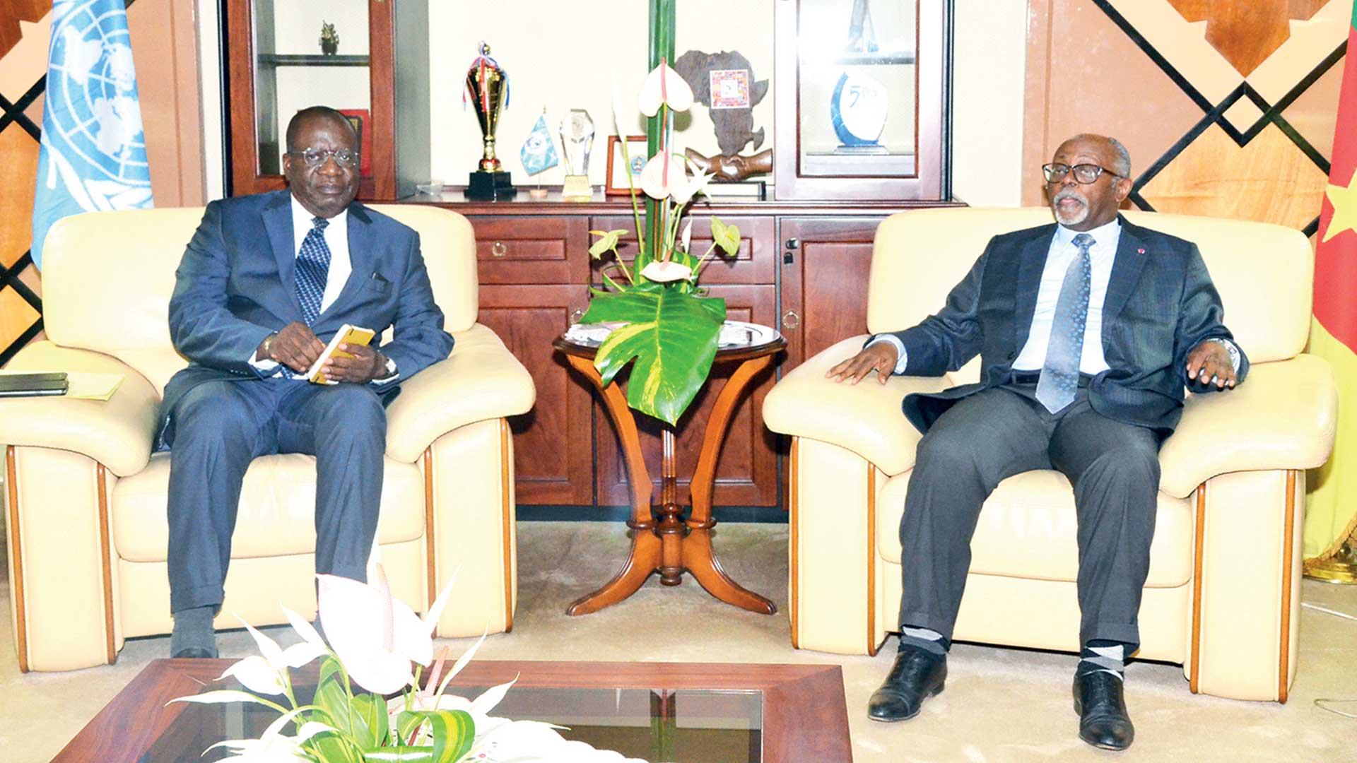 Situation des réfugiés: le MINREX a reçu le représentant résident du HCR