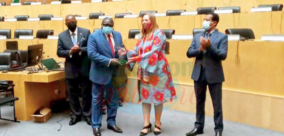 Addis Ababa : President Paul Biya Rewarded