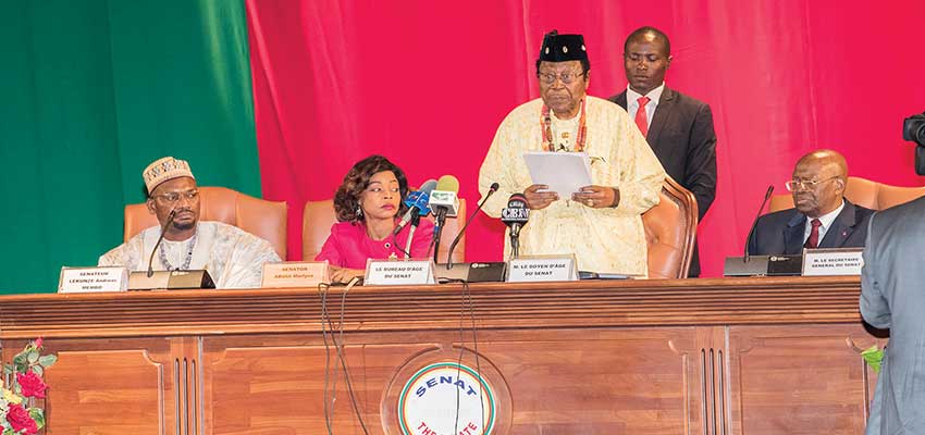 Sénat: engagement pour la paix