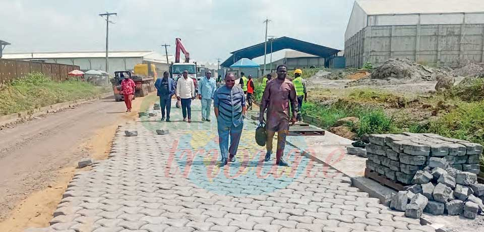 Zone Magzi : des travaux routiers en cours