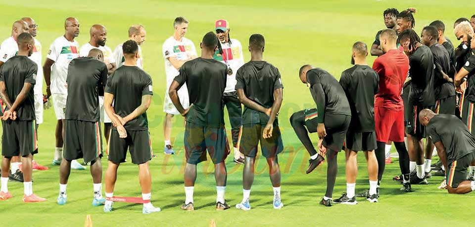 Lions indomptables : l’effectif au complet