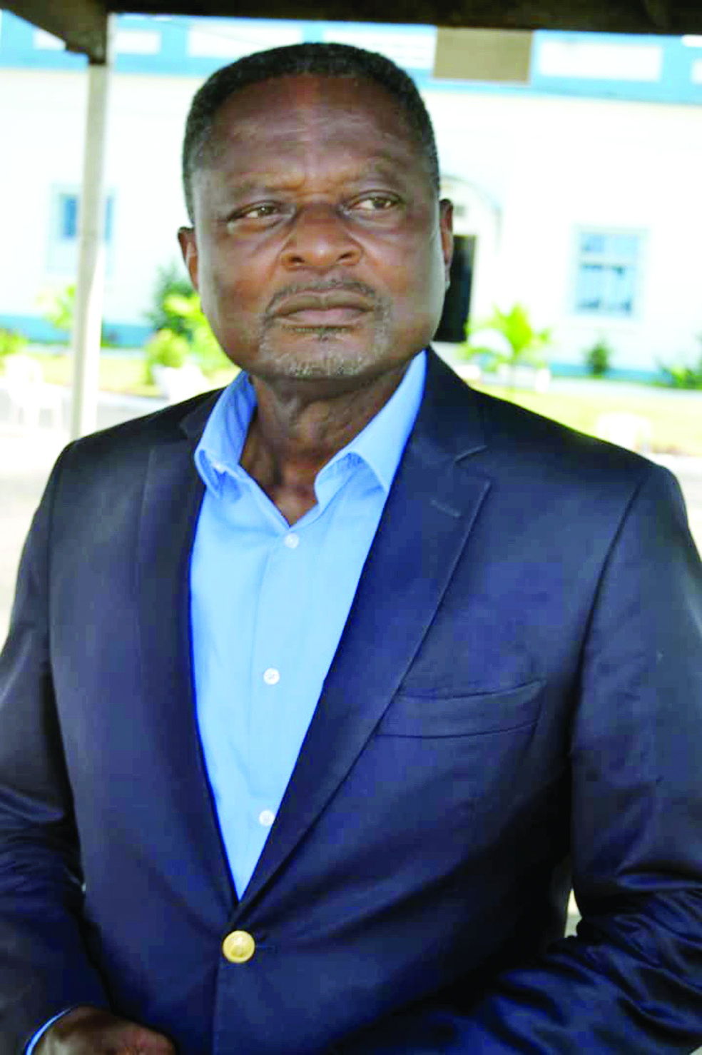 Anicet Ekane, président du Mouvement africain pour la nouvelle indépendance et la démocratie (Manidem).