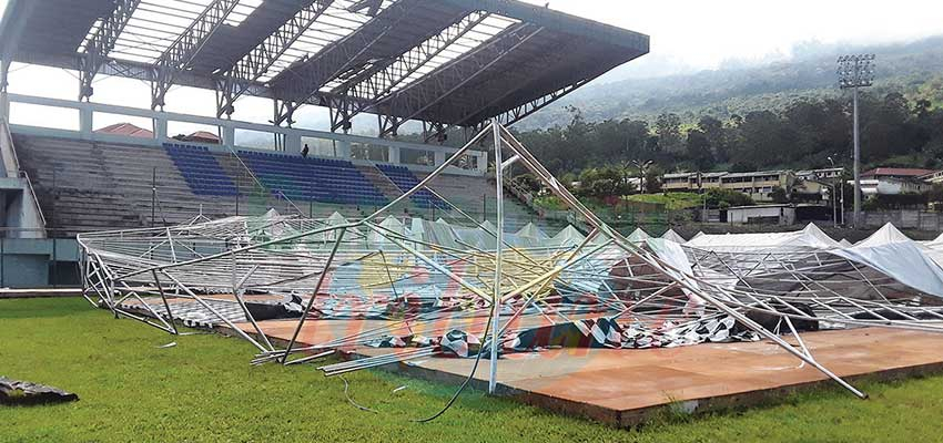 Buea: Rain Destroys COVID-19 Treatment Centre Buea: Rain Destroys COVID-19 Treatment Centre