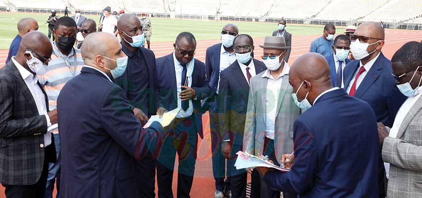 CHAN 2020 : de nouveaux sites inspectés à Yaoundé CHAN 2020 : de nouveaux sites inspectés à Yaoundé