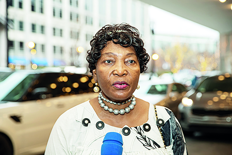 Pauline Abah, présidente de sous-section, Maryland.