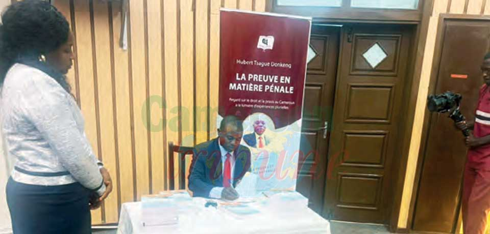 Recherche de la preuve en matière pénale : Hubert Tsague Donkeng décrypte Recherche de la preuve en matière pénale : Hubert Tsague Donkeng décrypte