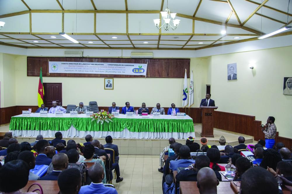International Relations Institute of Cameroon : Performance Projects For 2020 Adopted International Relations Institute of Cameroon : Performance Projects For 2020 Adopted