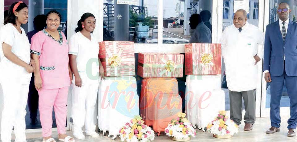 CHRACERH : Chantal Biya’s Motherly Gifts To Babies CHRACERH : Chantal Biya’s Motherly Gifts To Babies