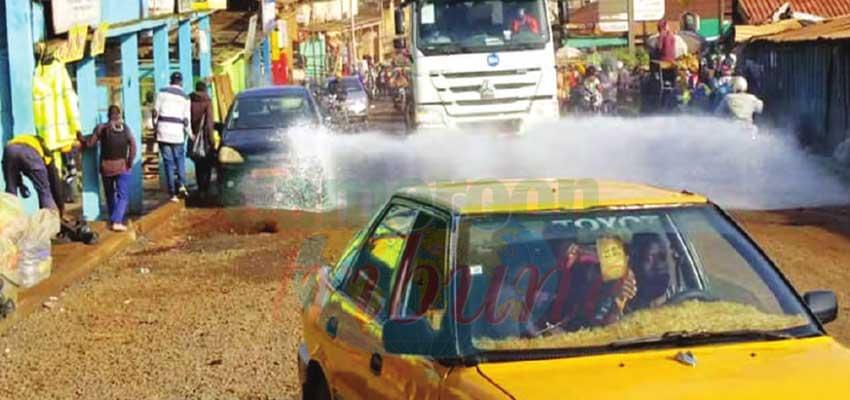 Bafoussam désinfectée