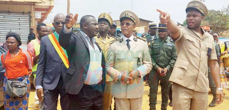 Lutte contre le désordre urbain à Nkoabang : le gouverneur du Centre veille